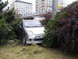 Wypadek na rondzie w Opolu