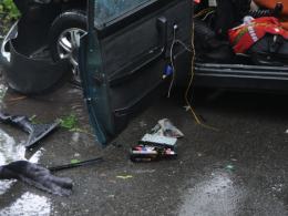Polonez uderzył w drzewo pod Popielowem