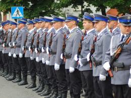 W Oleśnie świętowali opolscy policjanci