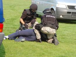 W Oleśnie świętowali opolscy policjanci