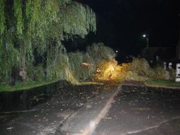 Gwałtowna burza przeszła nad Opolszczyzną