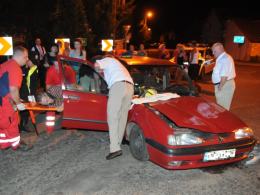 Pijany kierowca uciekał po wypadku