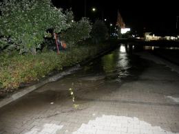 Daewoo wylądowało na hydrancie