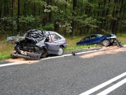 Tragiczny wypadek w lesie dąbrowskim