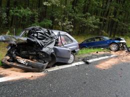 Tragiczny wypadek w lesie dąbrowskim