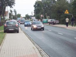 Karambol czterech pojazdów w Łosiowie