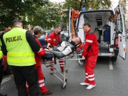 Wypadek motoru na Kołłątaja w Opolu