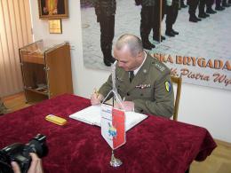 Logistycy pożegnali swojego dowódcę