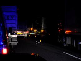 Pieszy zginął na autostradzie