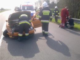 20-letni kierowca sprawcą wypadku w Borkach