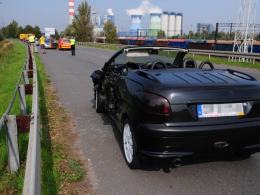 20-letni kierowca sprawcą wypadku w Borkach
