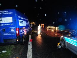 Zginął, wymieniając koło na autostradzie