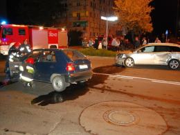 46-latek wymusił pierwszeństwo na rondzie
