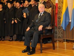 Lech Wałęsa honorowym obywatelem Opola