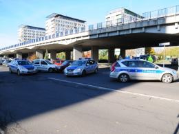 Fiat i daewoo zderzyły się na rondzie