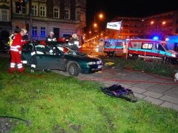 7 osób rannych w wypadku w centrum Opola