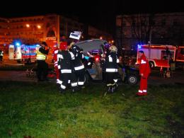 7 osób rannych w wypadku w centrum Opola