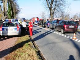 Kobieta i dwoje dzieci ranni w wypadku
