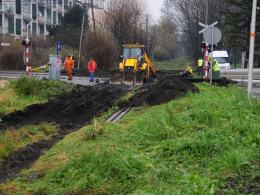 Duże korki z powodu nieprzejezdnej Luboszyckiej