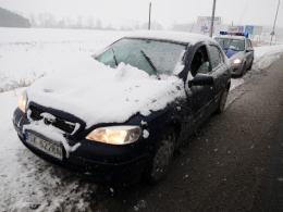 Pijany 54-latek kierował samochodem w śnieżycy
