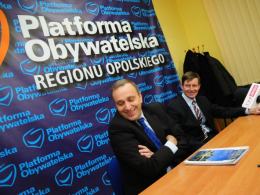 Grzegorz Schetyna przyjechał poprzeć Zembaczyńskiego