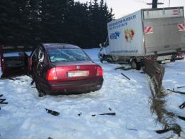 Kierowca passata wymusił pierwszeństwo