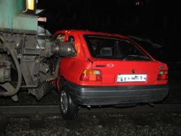 26-latek wjechał prosto pod pociąg
