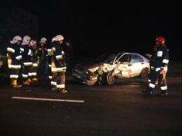 Kierowca uciekł z miejsca kolizji