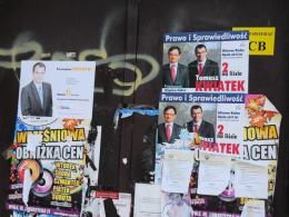 Plakaty wyborcze wciąż wiszą w Opolu
