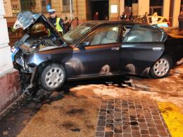 Wypadek na ulicy Reymonta w Opolu