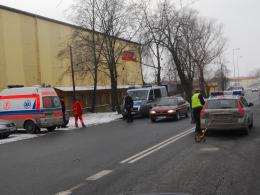 Kolizja na ulicy Niemodlińskiej