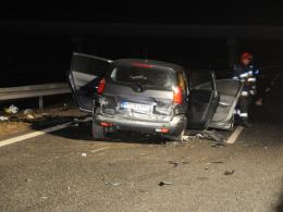 Cudem nie doszło do tragedii na autostradzie A4. Sprawca wypadku był pijany.