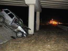 Cudem nie doszło do tragedii na autostradzie A4. Sprawca wypadku był pijany.