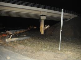 Cudem nie doszło do tragedii na autostradzie A4. Sprawca wypadku był pijany.