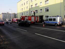 Młody kierowca wjechał w latarnię