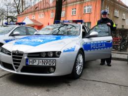 Policyjne alfy romeo wyjechały na drogi