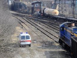 W centrum Opola wykoleił się wagon