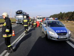 Spowodowała wypadek podczas zawracania