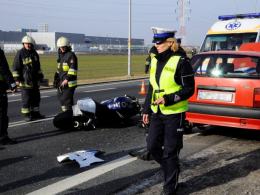 Spowodowała wypadek podczas zawracania