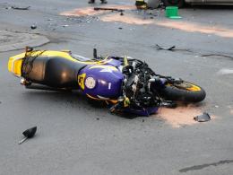 Wypadek motocyklisty w Opolu