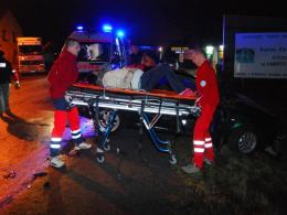 23-latek stracił panowanie nad audi