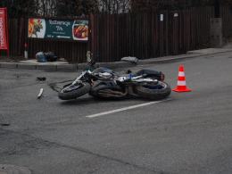 Motocyklista poszkodowany w wypadku
