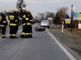 21-letni motocyklista zginął w wypadku
