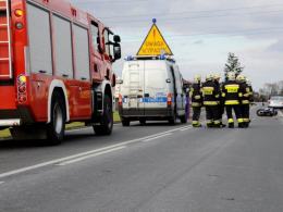 21-letni motocyklista zginął w wypadku