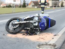 21-letni motocyklista zginął w wypadku
