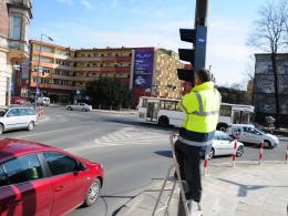 Zegary na skrzyżowaniach dla pieszych