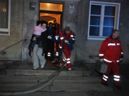 Pożar w kamienicy na ul. Kośnego
