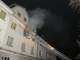 Pożar w kamienicy na ul. Kośnego
