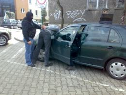 Nalot policji na miasteczko akademickie