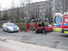 Czołowe zderzenie w Prudniku